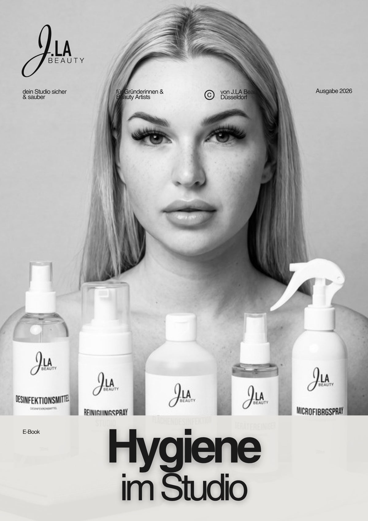Cover E-Book Hygiene im Studio von J.LA Beauty