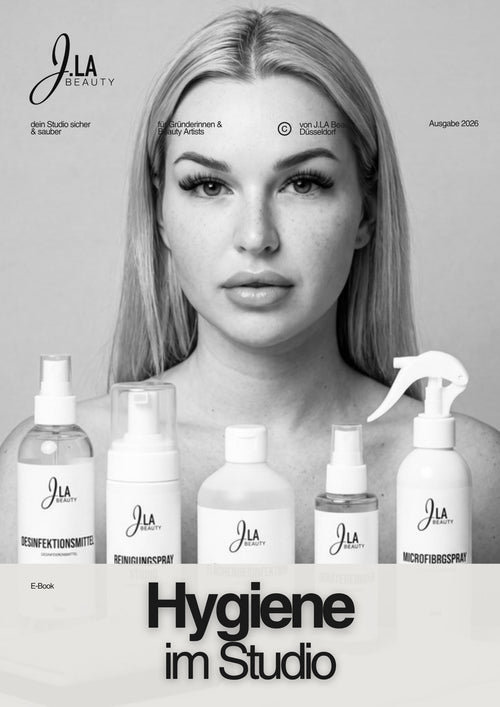 Cover E-Book Hygiene im Studio von J.LA Beauty